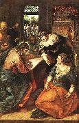 TINTORETTO, Jacopo Christus bei Maria und Martha USA oil painting artist
